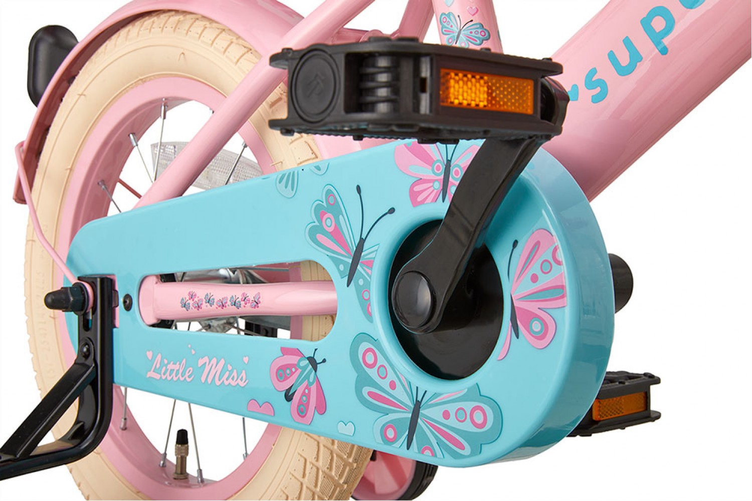 Supersuper Little Miss Kinderfahrrad 14 Zoll Mädchen Rosa