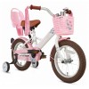 Supersuper Little Miss Kinderfahrrad 14 Zoll Mädchen Weiß