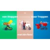 Vici 3-in-1 mitwachsendes Fahrrad Robust Blau