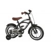 Volare Black Cruiser Kinderfahrrad 12 Zoll Jungen Schwarz