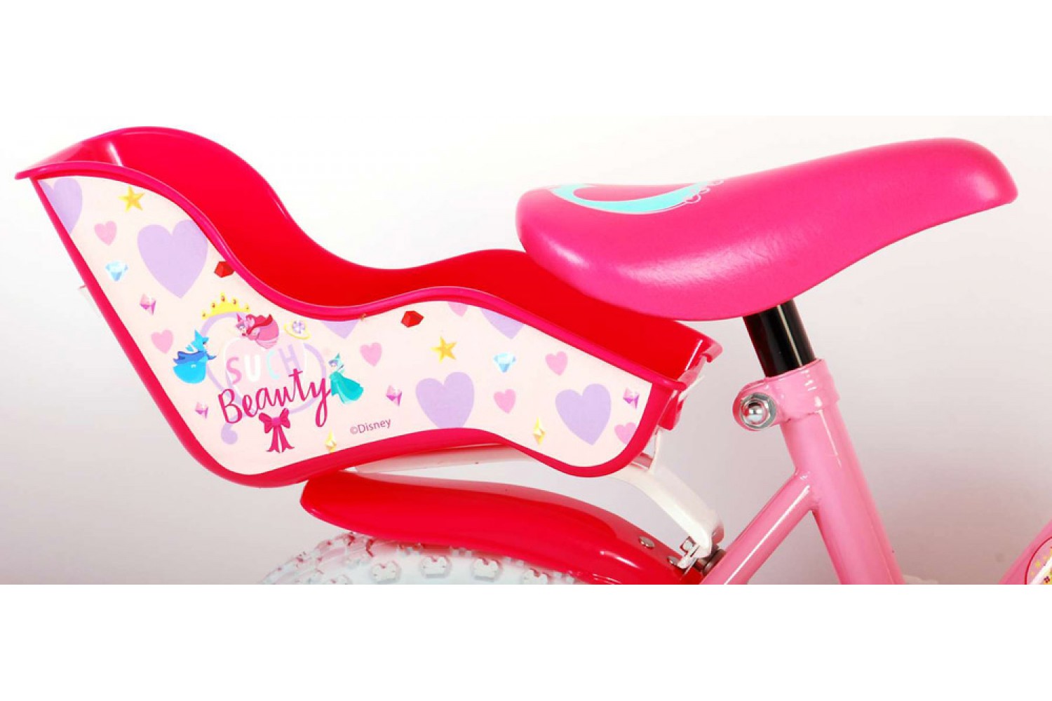 Disney Princess Kinderfahrrad 12 Zoll Mädchen Rosa