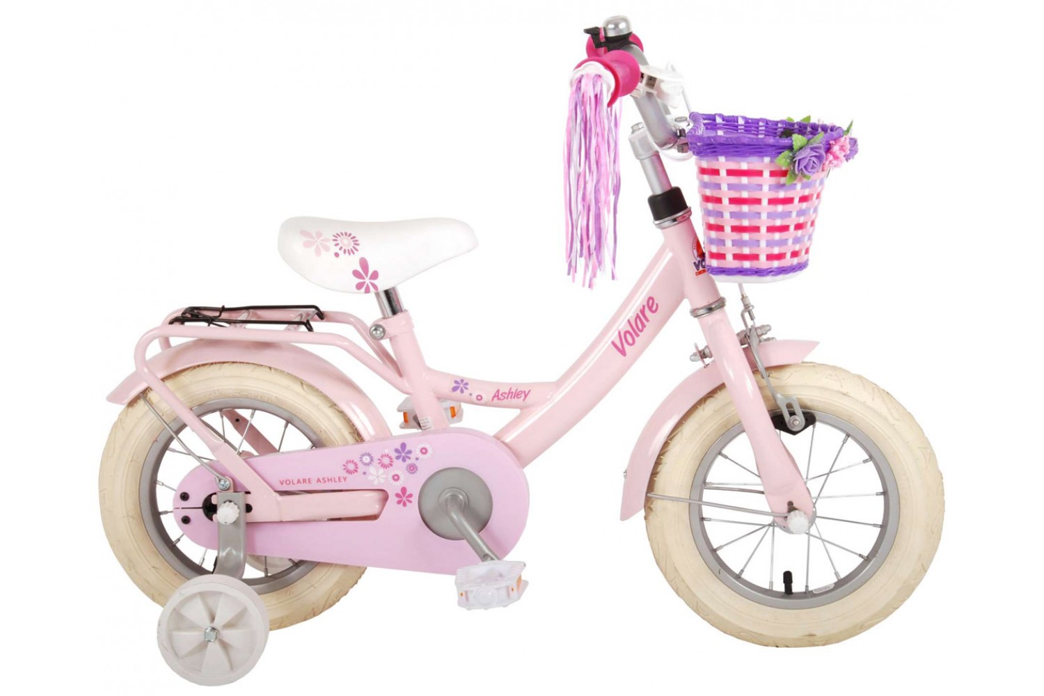 Volare Ashley Kinderfahrrad 12 Zoll Mädchen Rosa