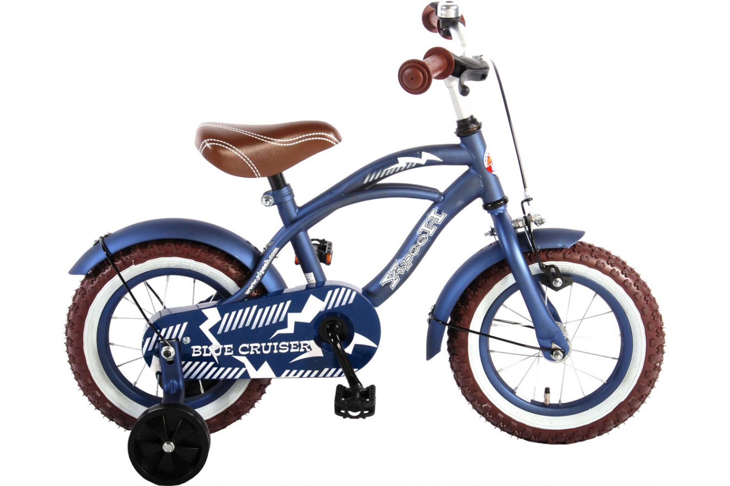 Volare Blue Cruiser Kinderfahrrad 12 Zoll Jungen Blau