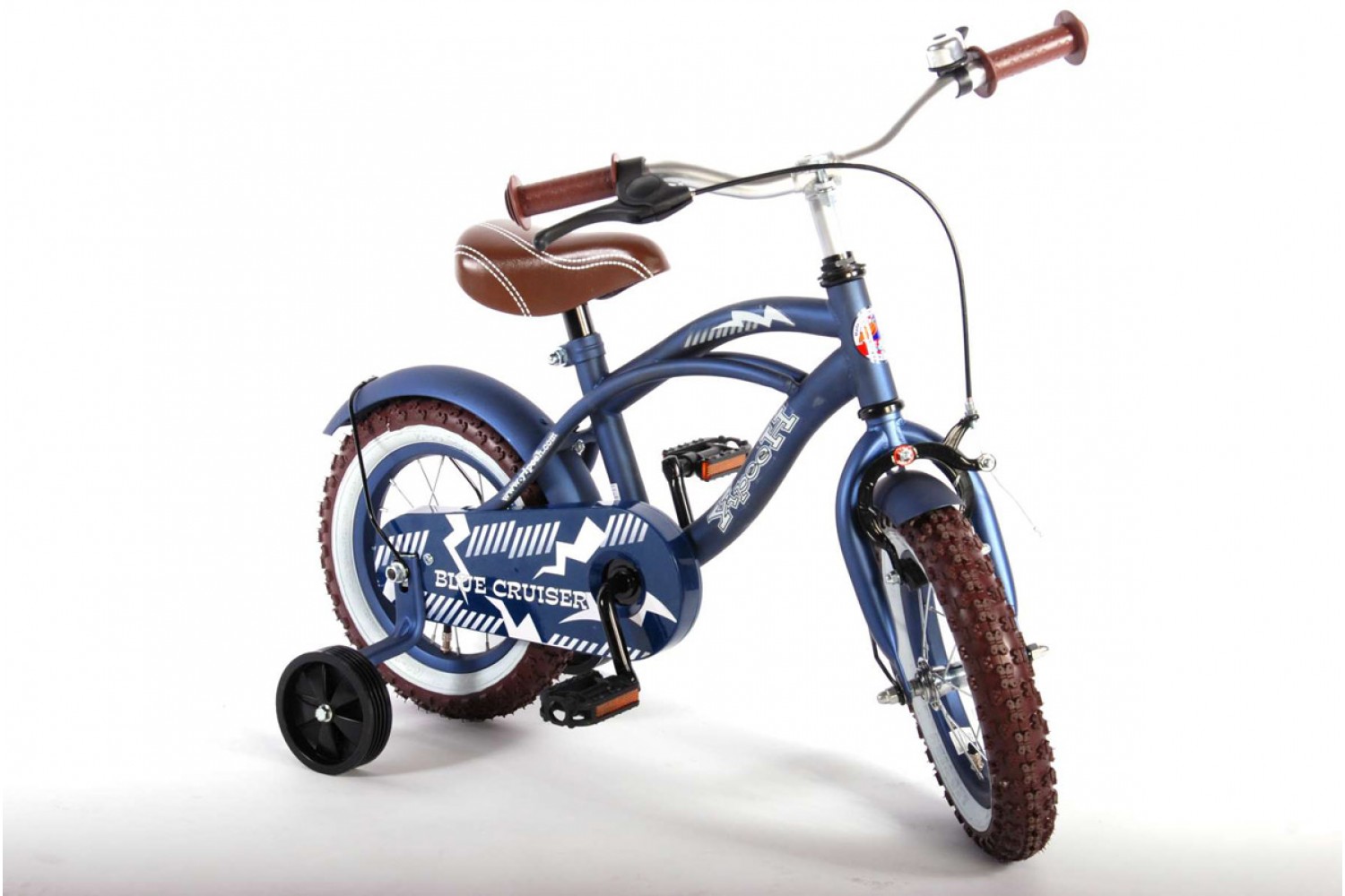 Volare Blue Cruiser Kinderfahrrad 12 Zoll Jungen Blau