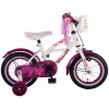 Volare Heart Cruiser Kinderfahrrad 12 Zoll Mädchen Weiß