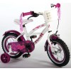 Volare Heart Cruiser Kinderfahrrad 12 Zoll Mädchen Weiß