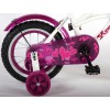 Volare Heart Cruiser Kinderfahrrad 12 Zoll Mädchen Weiß