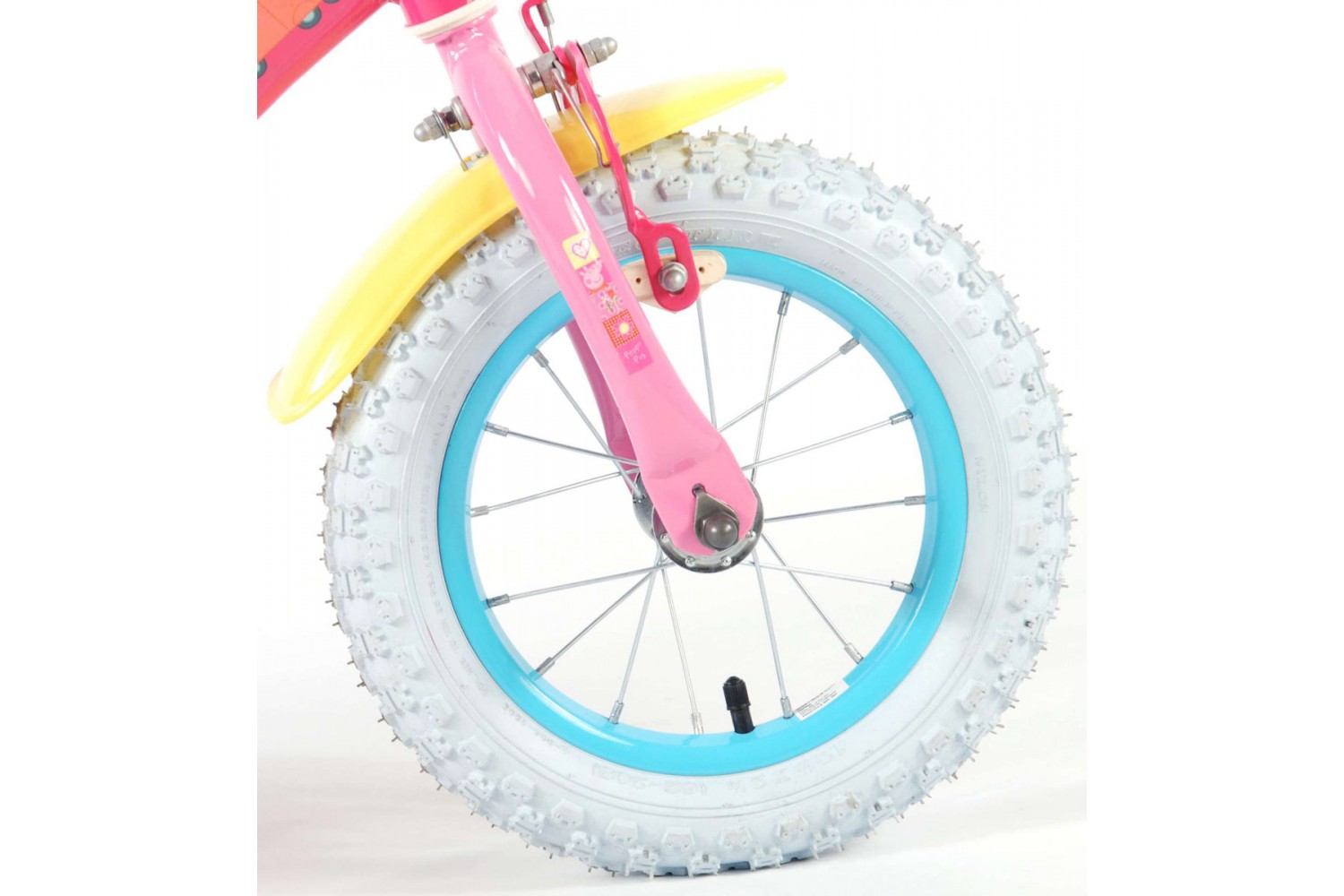 Peppa Pig Kinderfahrrad 12 Zoll Mädchen Rosa