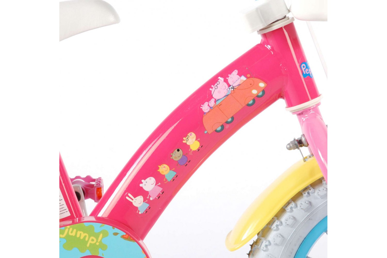 Peppa Pig Kinderfahrrad 12 Zoll Mädchen Rosa