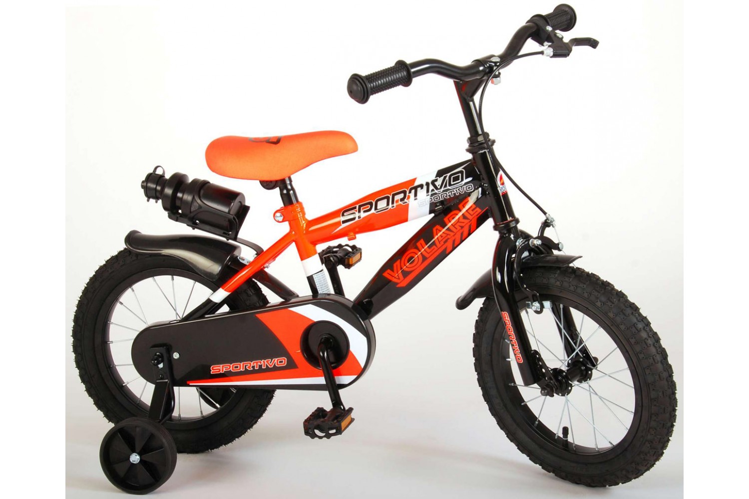 Volare Sportivo Kinderfahrrad 14 Zoll Jungen Orange