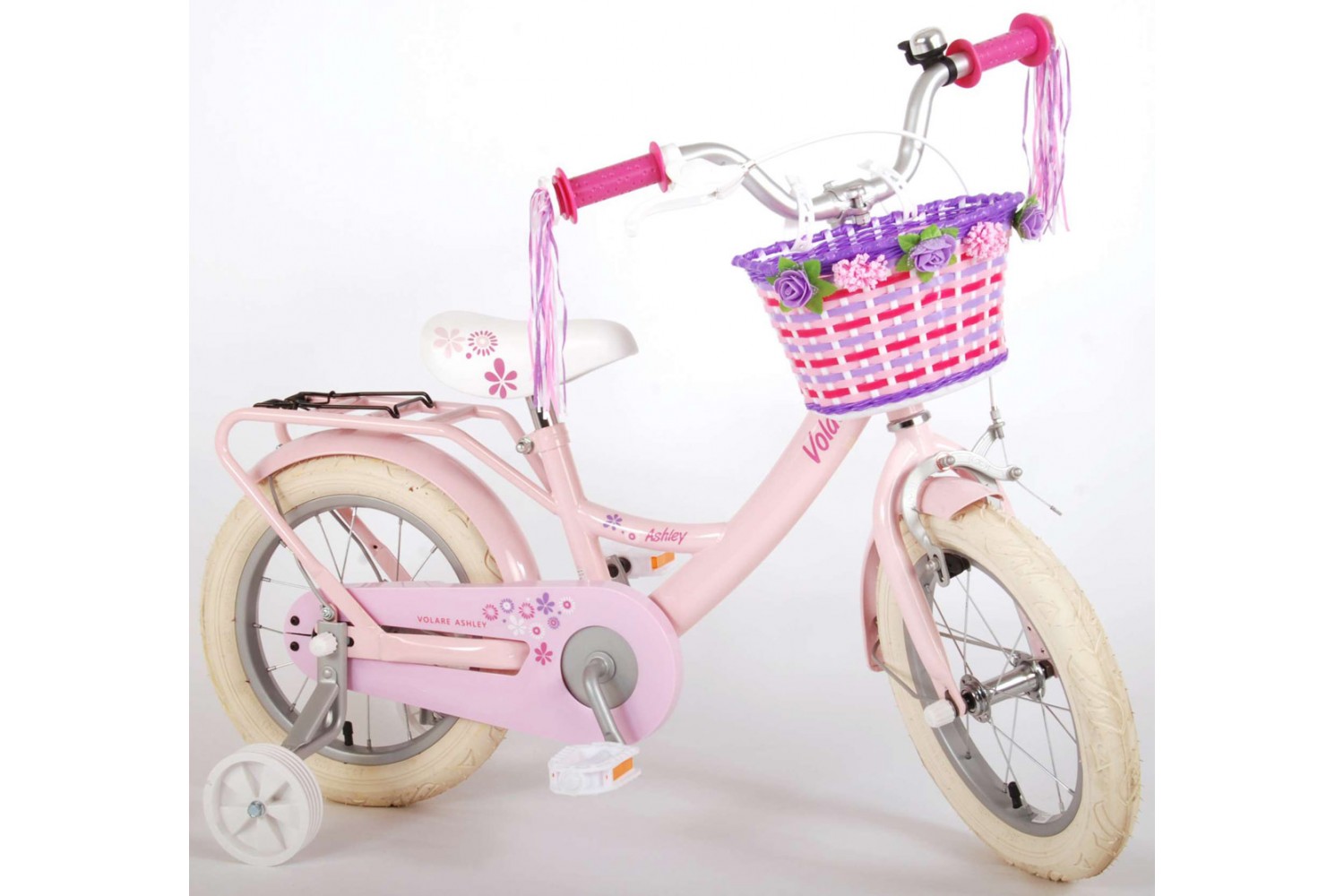 Volare Ashley Kinderfahrrad 14 Zoll Mädchen Rosa