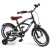 Volare Black Cruiser Kinderfahrrad 14 Zoll Jungen Schwarz