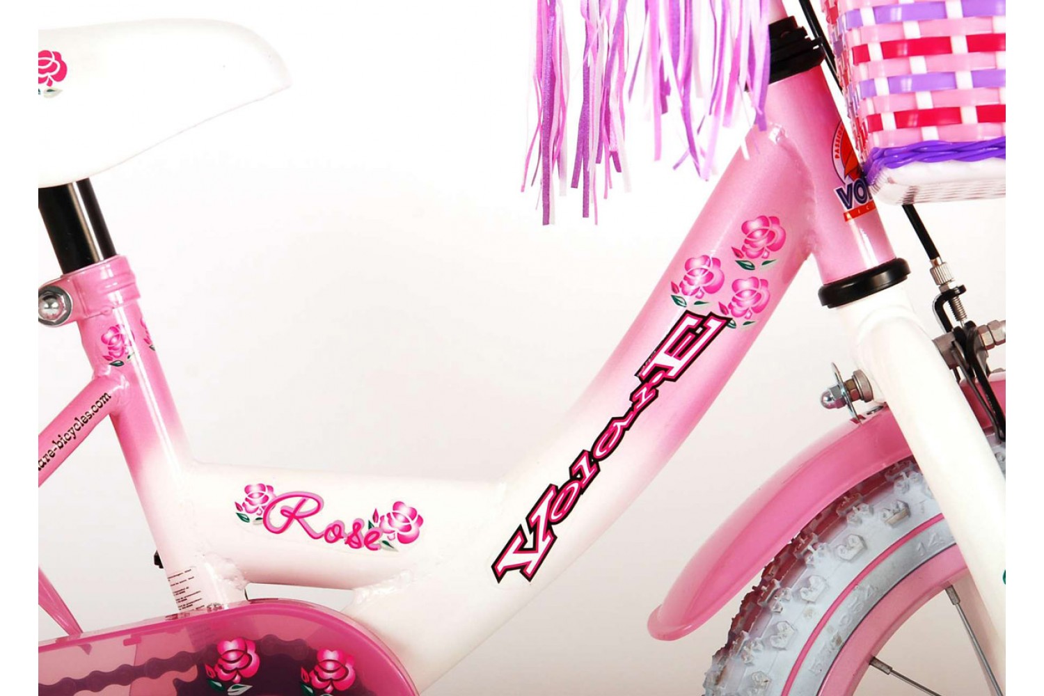 Volare Rose Kinderfahrrad 14 Zoll Mädchen Rosa