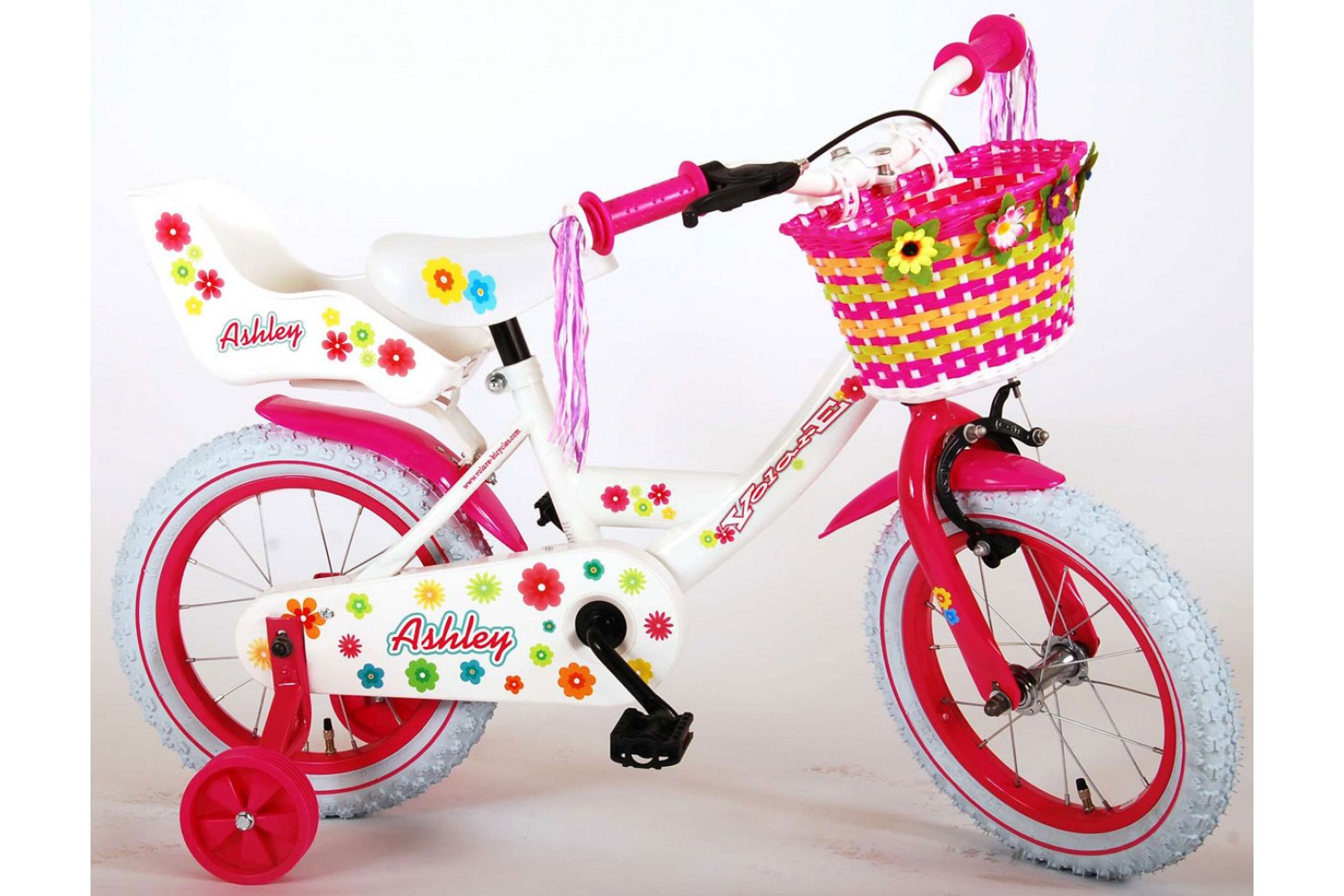 Volare Ashley Kinderfahrrad 14 Zoll Mädchen Weiß