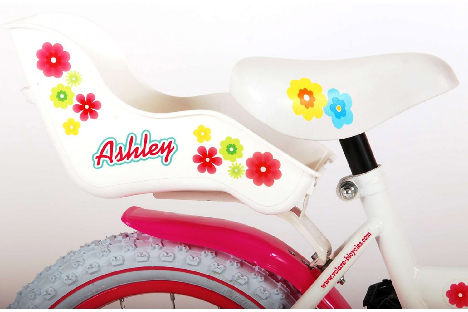 Volare Ashley Kinderfahrrad 14 Zoll Mädchen Weiß