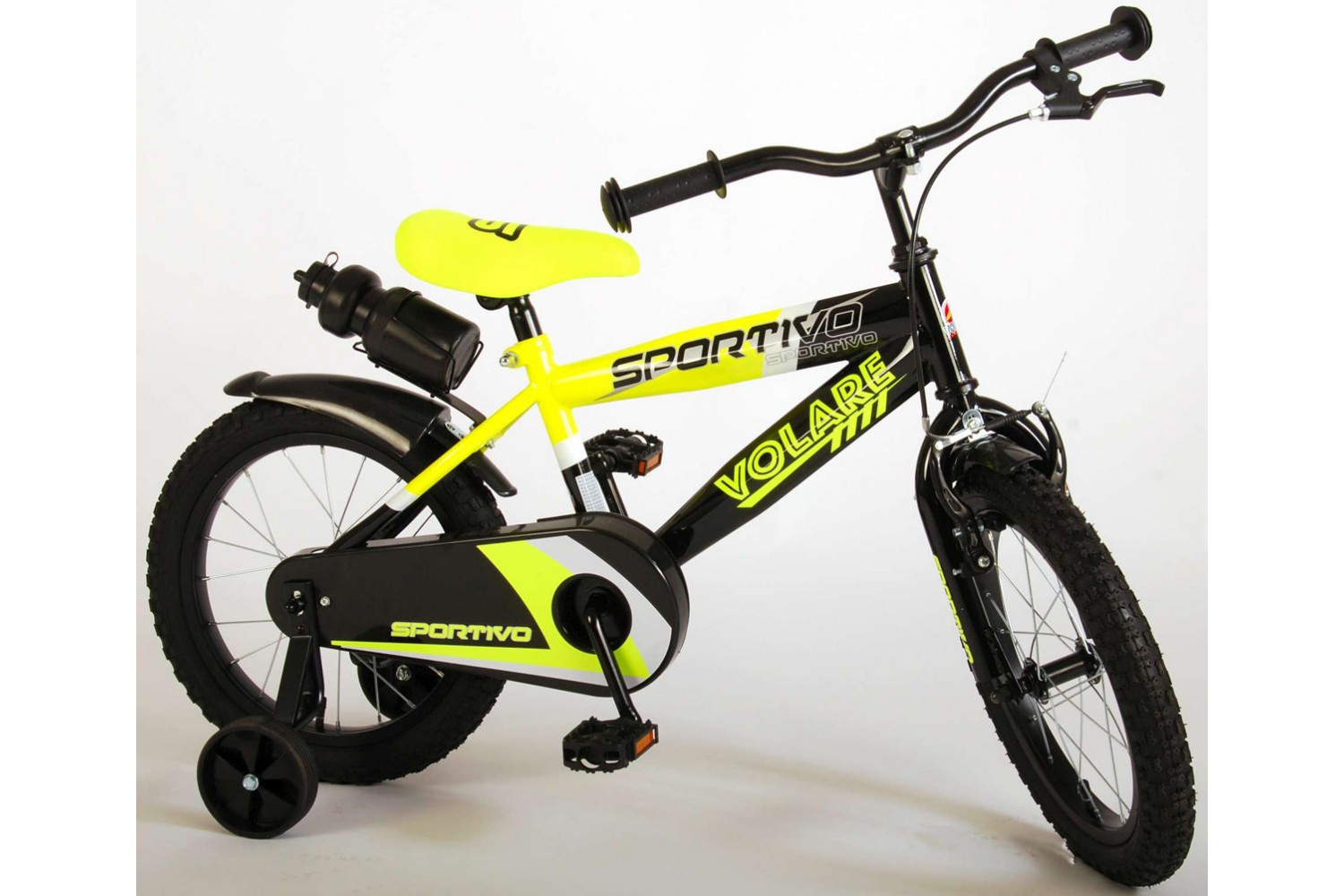 Volare Sportivo Kinderfahrrad 16 Zoll Jungen Gelb