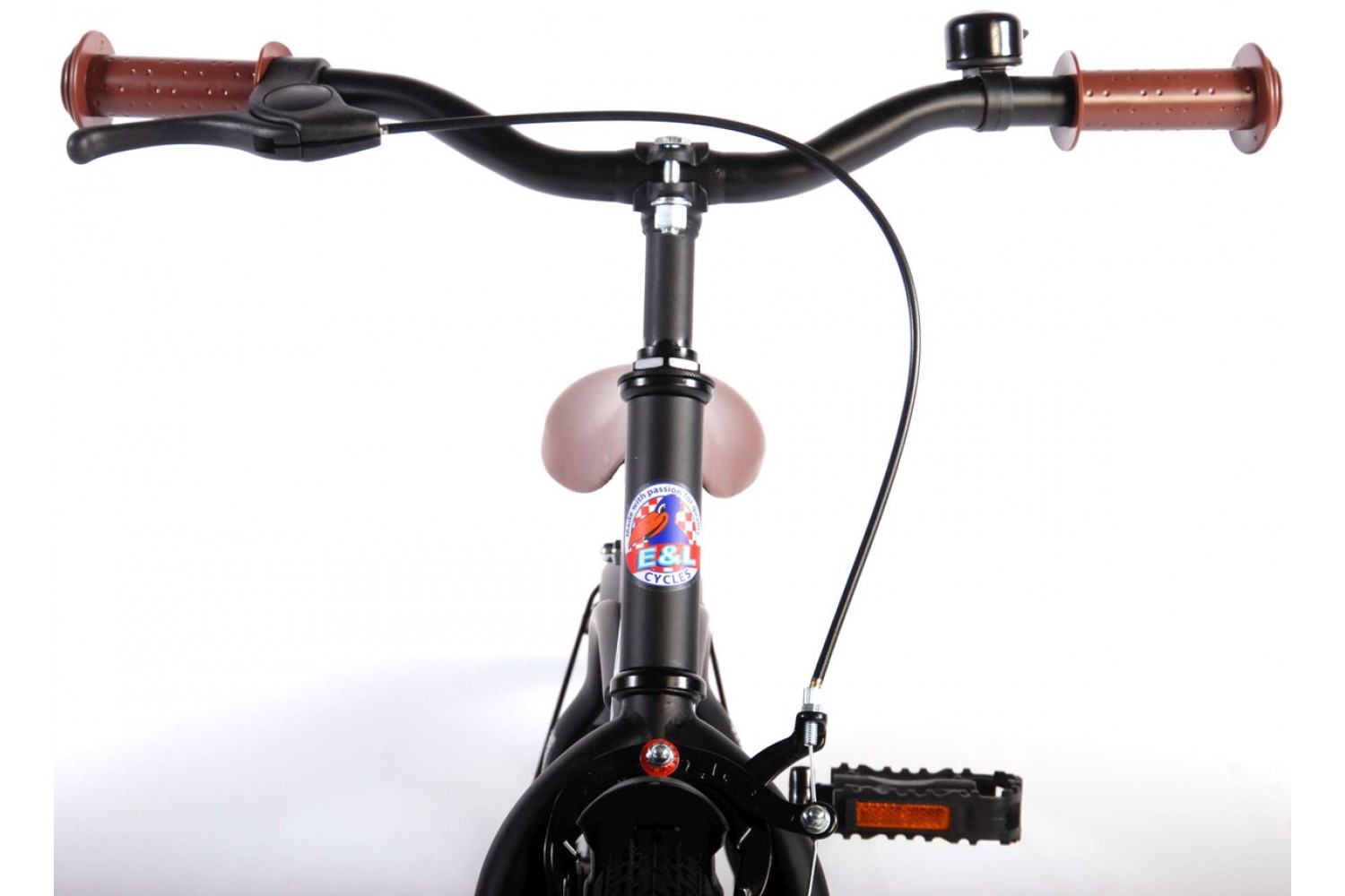 Volare Black Cruiser Kinderfahrrad 16 Zoll Jungen Schwarz