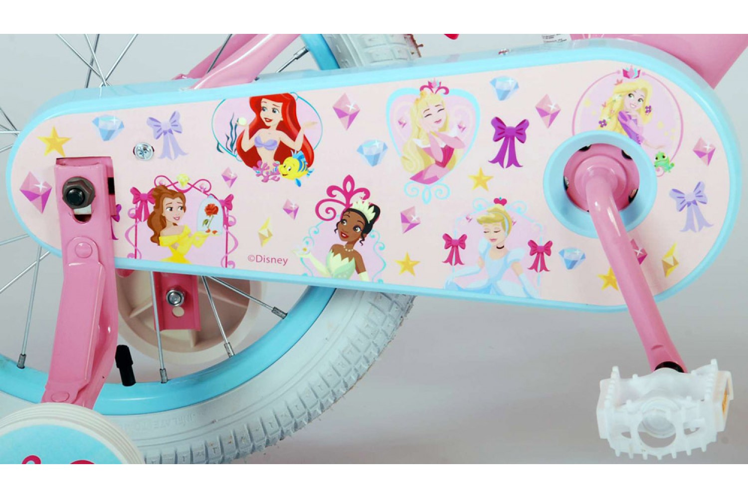 Disney Princess Kinderfahrrad 16 Zoll Mädchen Rosa