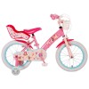 Disney Princess Kinderfahrrad 16 Zoll Mädchen Rosa/Blau