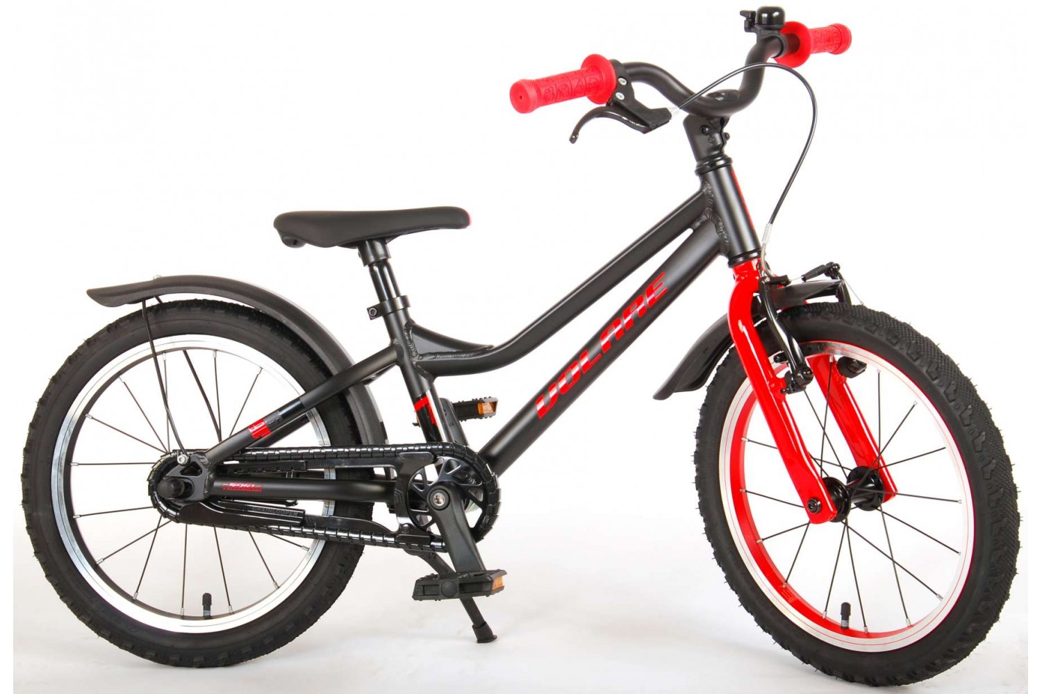 Volare Blaster Kinderfahrrad 16 Zoll Jungen Schwarz Rot