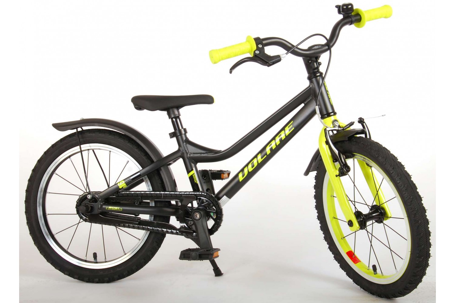 Volare Blaster Kinderfahrrad 16 Zoll Jungen Schwarz Gelb