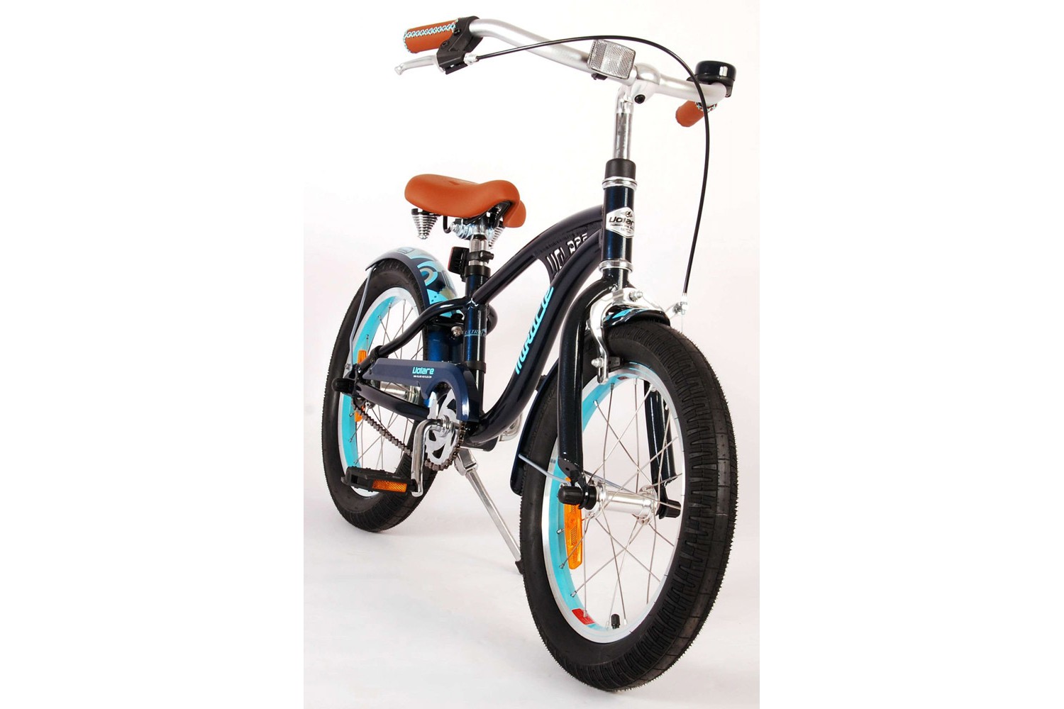 Volare Miracle Cruiser Kinderfahrrad 16 Zoll Jungen Matt Blau