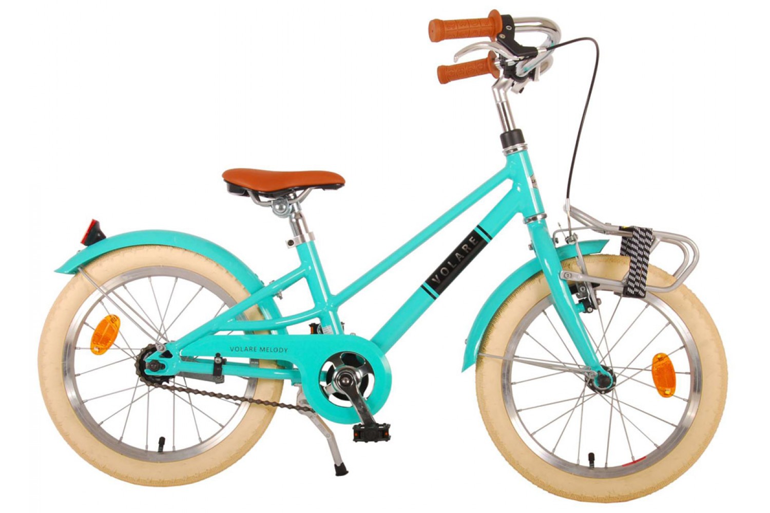 Volare Melody Kinderfahrrad 16 Zoll Mädchen Türkis