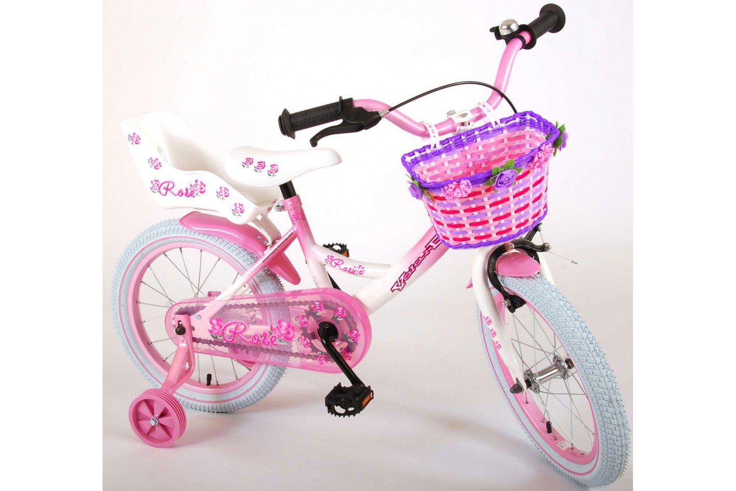 Volare Rose Kinderfahrrad 16 Zoll Mädchen Rosa