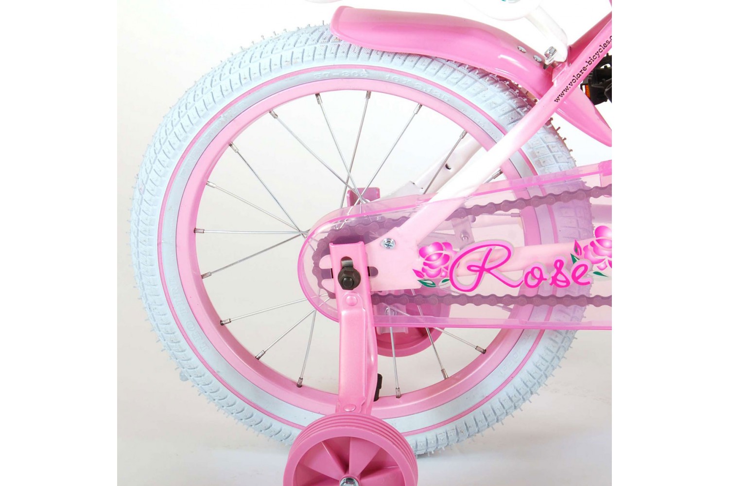 Volare Rose Kinderfahrrad 16 Zoll Mädchen Rosa