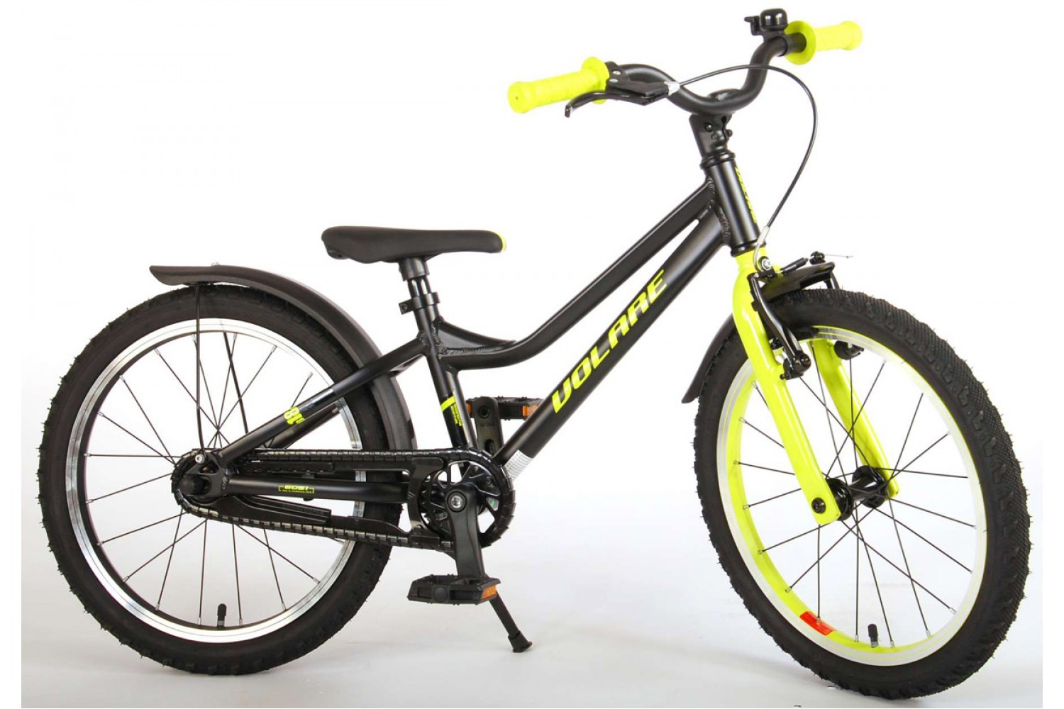 Volare Blaster Kinderfahrrad 18 Zoll Jungen Schwarz Gelb