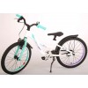 Volare Glamour Kinderfahrrad 18 Zoll Mädchen Weiß Mint