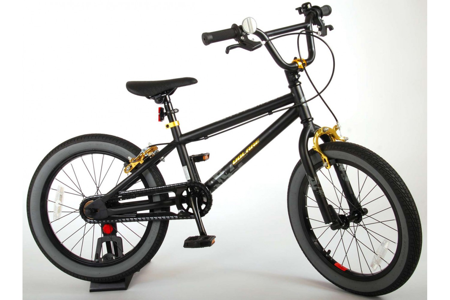 Volare Cool Rider BMX Kinderfahrrad 18 Zoll Jungen Schwarz