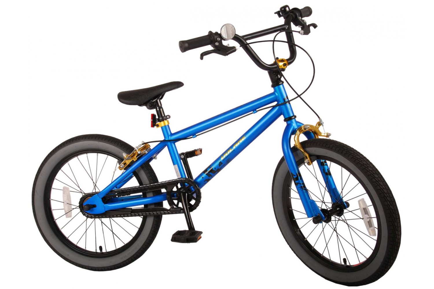 Volare Cool Rider BMX Kinderfahrrad 18 Zoll Jungen Blau