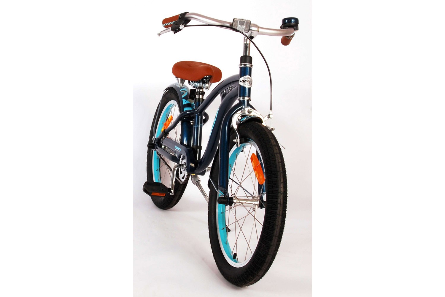 Volare Miracle Cruiser Kinderfahrrad 18 Zoll Jungen Matt Blau