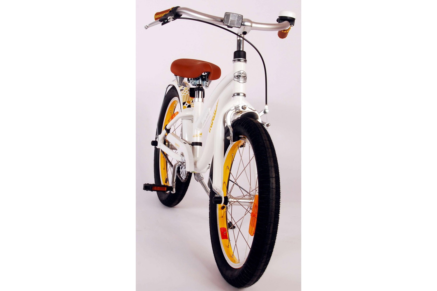 Volare Miracle Cruiser Kinderfahrrad 18 Zoll Mädchen Weiß