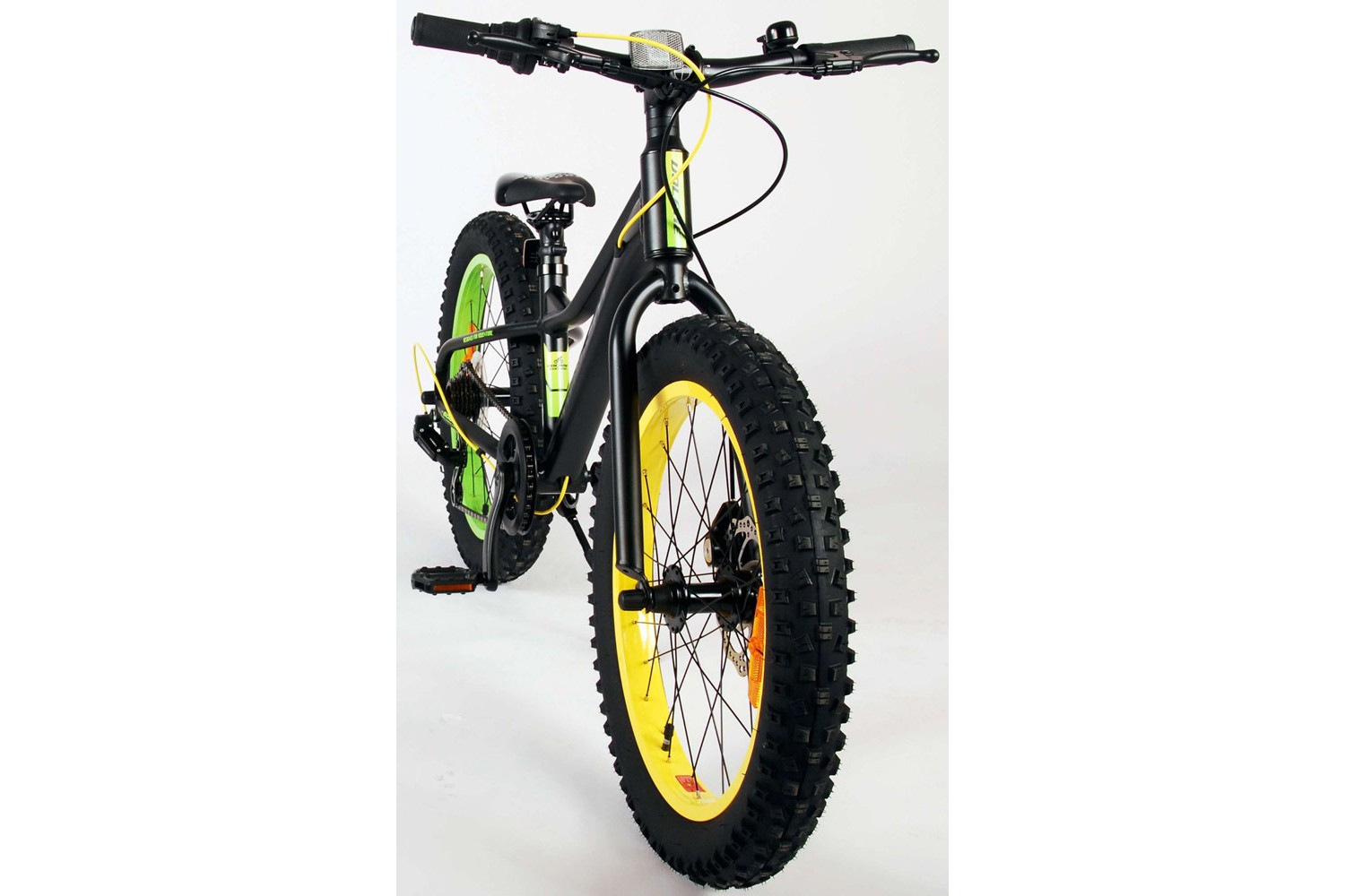 Volare Gradient Kinder Mountainbike 20 Zoll Schwarz Gelb Grün