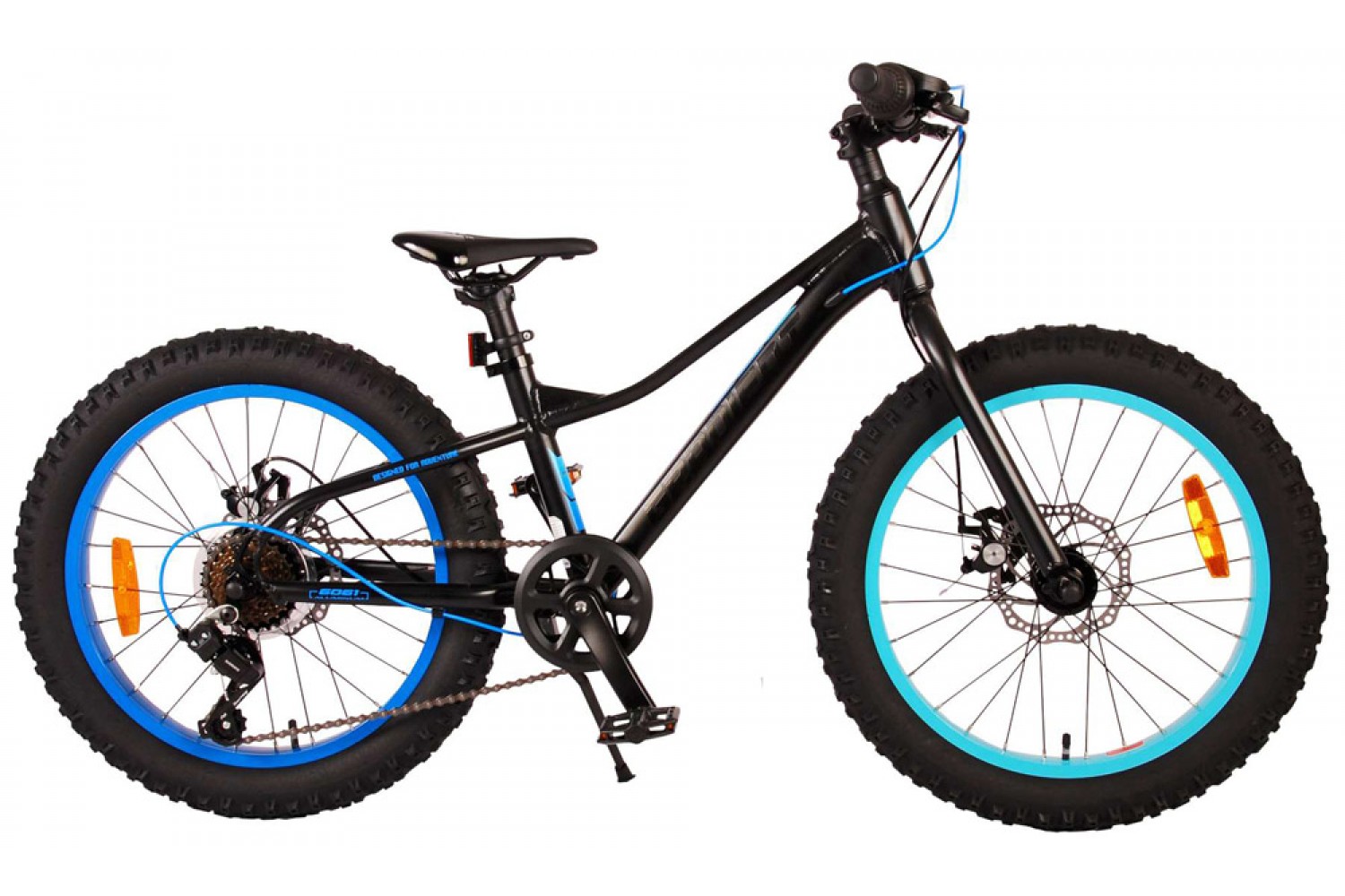 Volare Gradient Kinder Mountainbike 20 Zoll Schwarz Blau