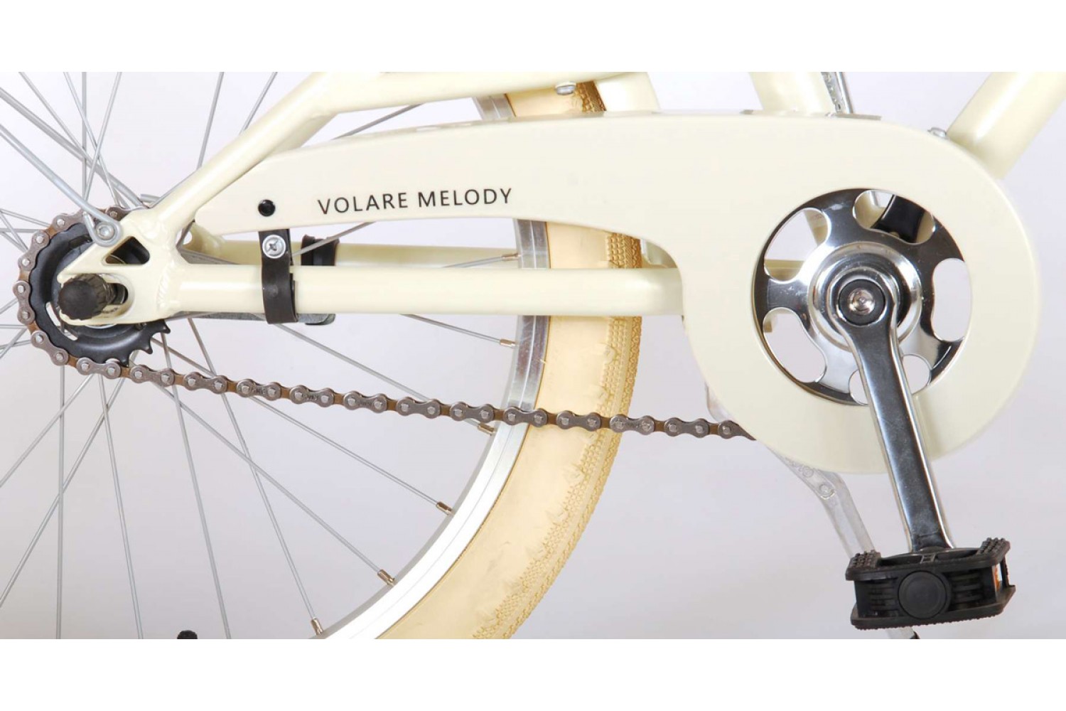 Volare Melody Kinderfahrrad 20 Zoll Mädchen Sand