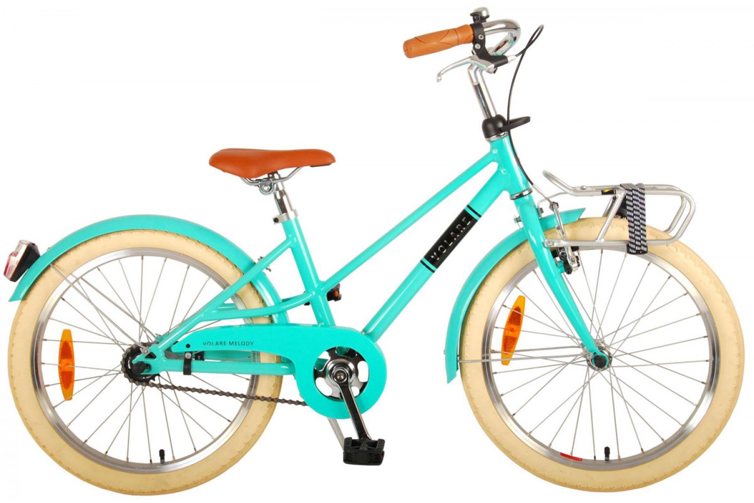 Volare Melody Kinderfahrrad 20 Zoll Mädchen Türkis