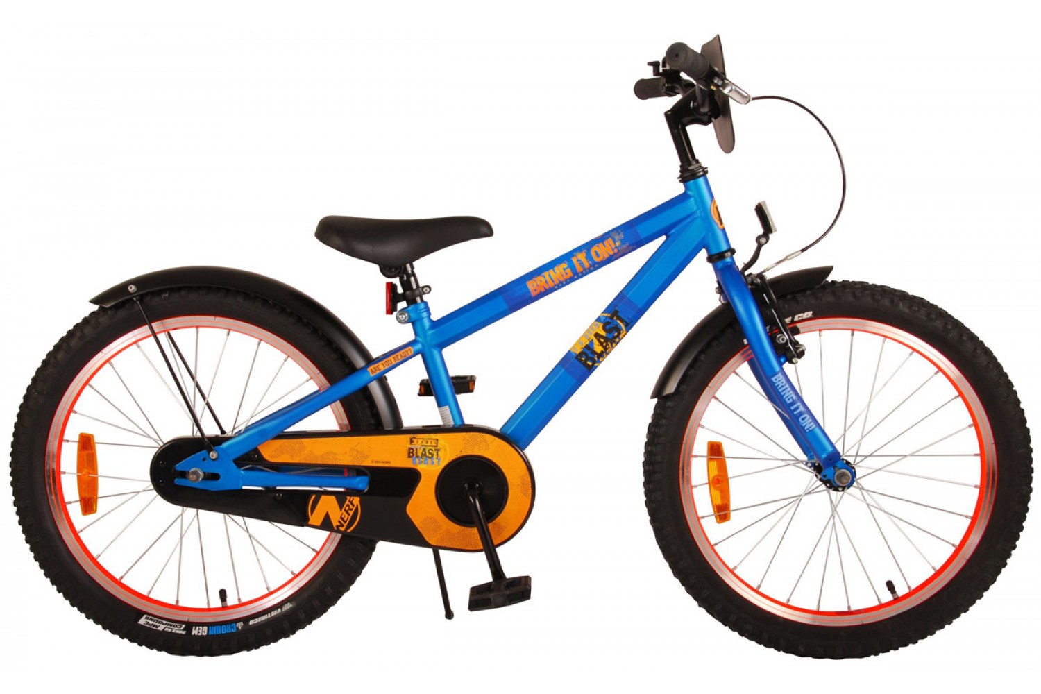 NERF Kinderfahrrad Jungen 20 Zoll Blau