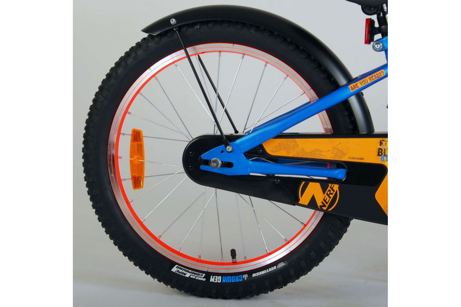 NERF Kinderfahrrad Jungen 20 Zoll Blau