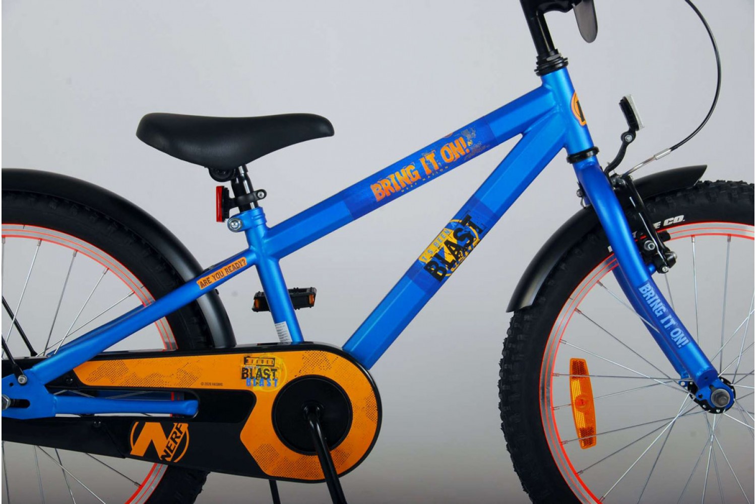 NERF Kinderfahrrad Jungen 20 Zoll Blau