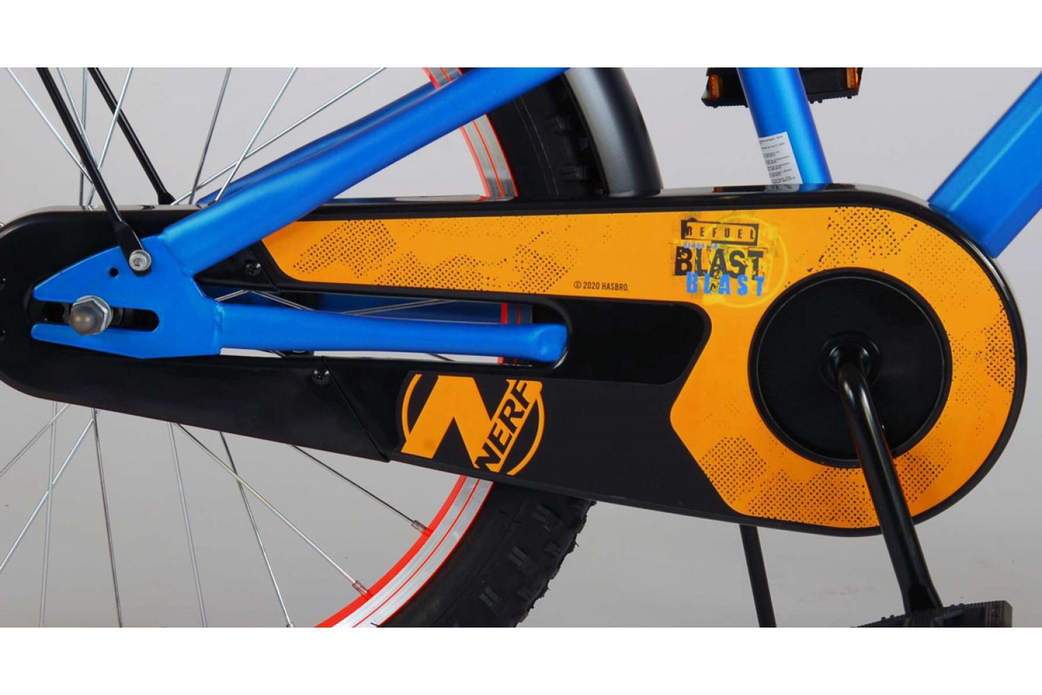 NERF Kinderfahrrad Jungen 20 Zoll Blau