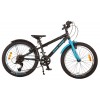 Volare Rocky Kinderfahrrad 20 Zoll 6 Gänge Jungen Blau Schwarz | 2 Handbremsen