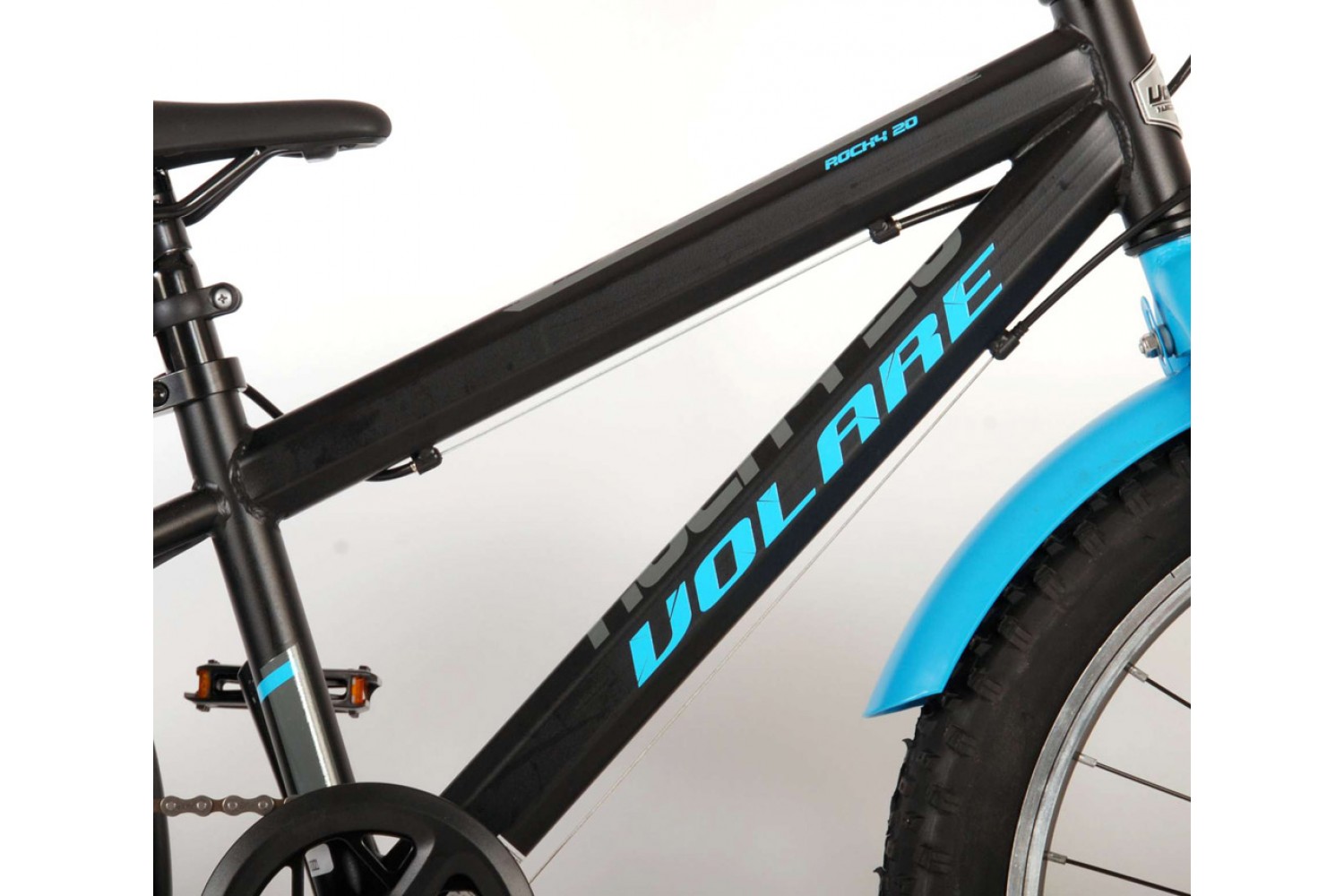 Volare Rocky Kinderfahrrad 20 Zoll 6 Gänge Jungen Blau Schwarz | 2 Handbremsen