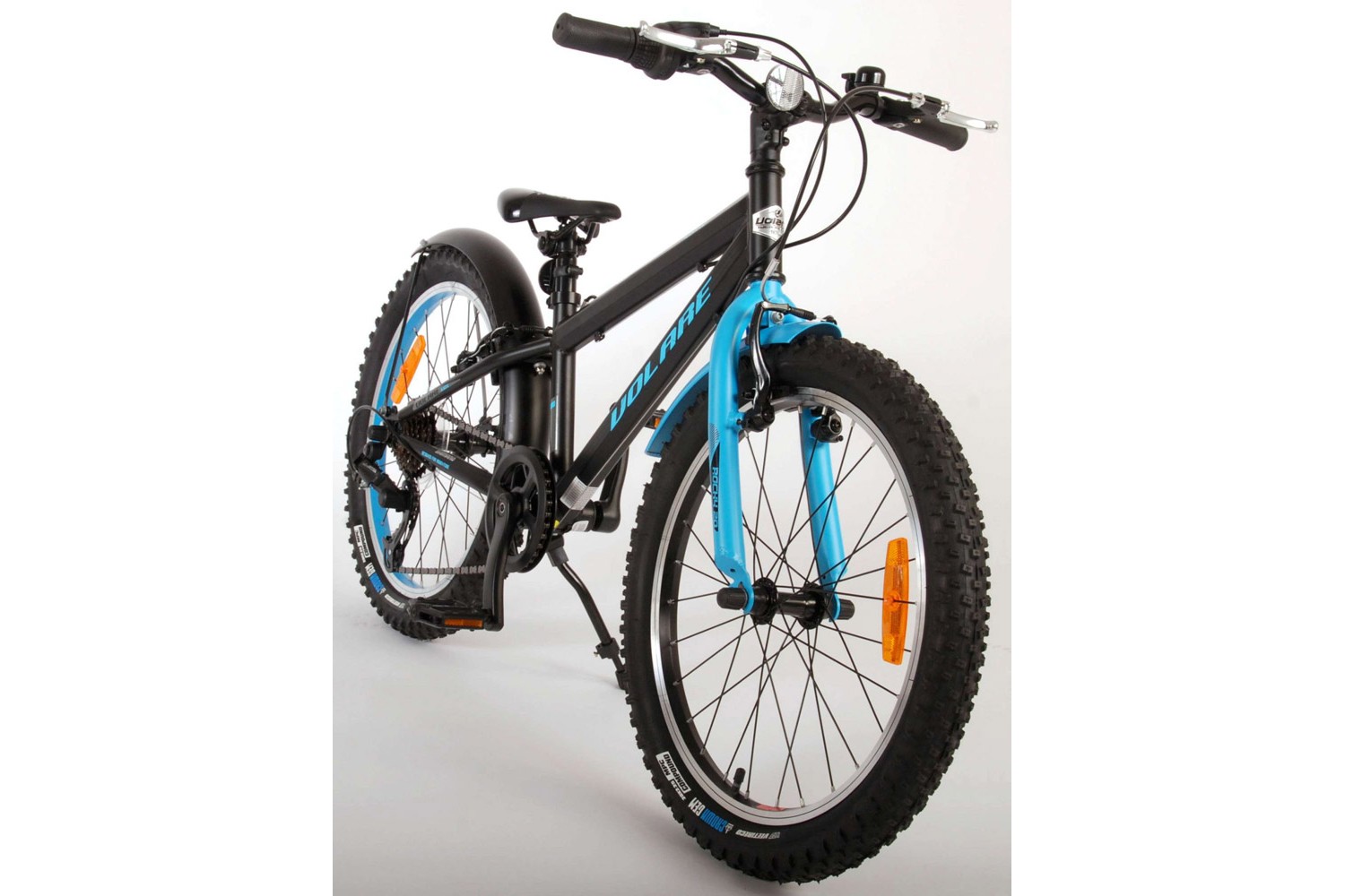 Volare Rocky Kinderfahrrad 20 Zoll 6 Gänge Jungen Blau Schwarz | 2 Handbremsen