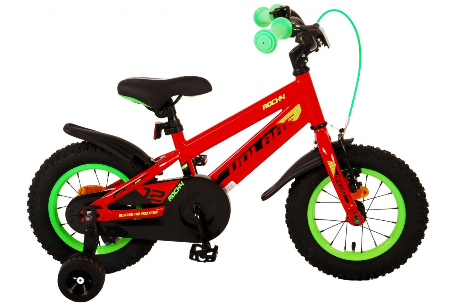 Volare Rocky Kinderfahrrad 12 Zoll Jungen Rot