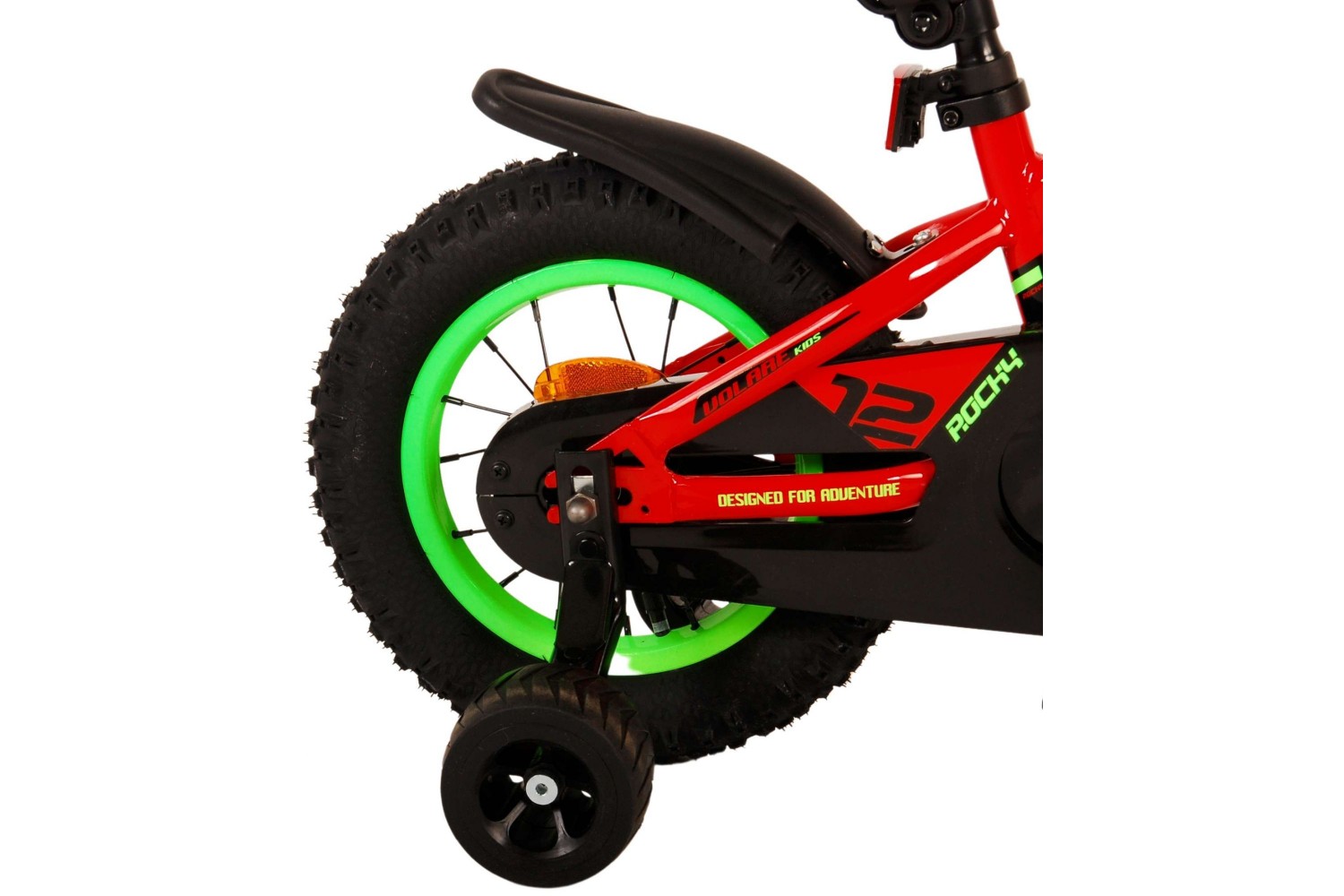 Volare Rocky Kinderfahrrad 12 Zoll Jungen Rot