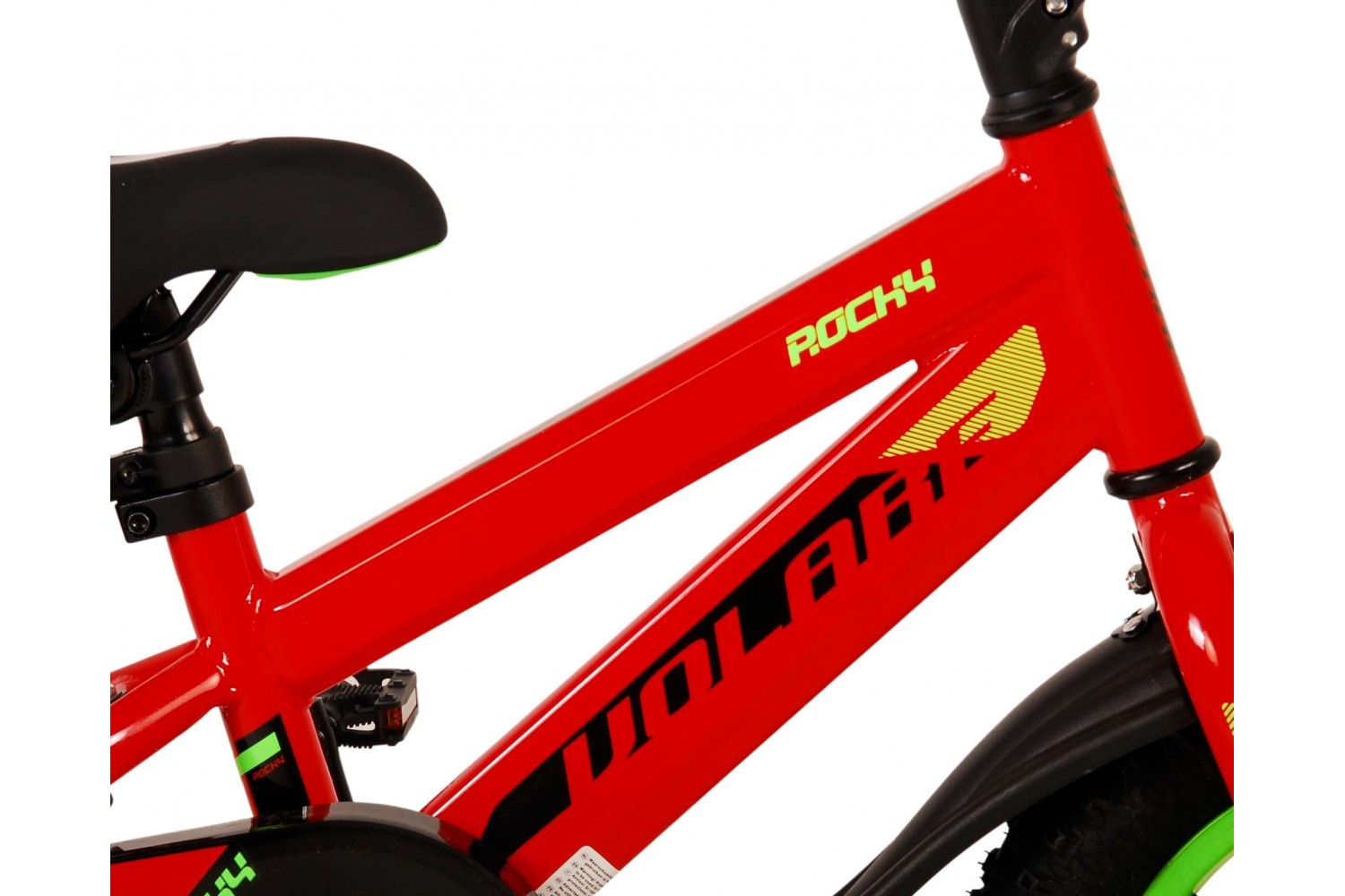 Volare Rocky Kinderfahrrad 12 Zoll Jungen Rot