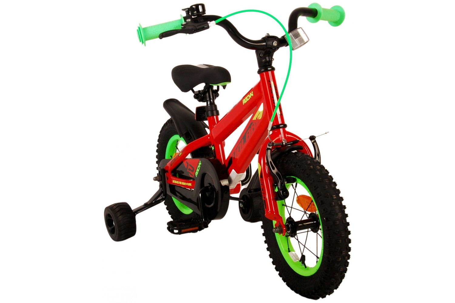 Volare Rocky Kinderfahrrad 12 Zoll Jungen Rot